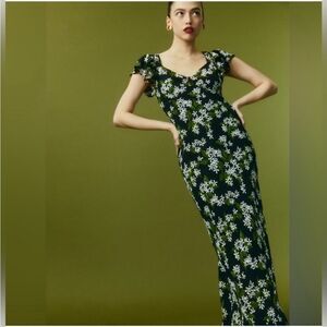 Reformation Lisola Floral Maxi Dress NWOT S